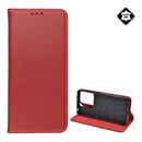 Gigapack Xiaomi Redmi Note 13 5G tok álló, valódi bőr (flip, oldalra nyíló, asztali tartó) burgundy