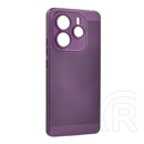 Gigapack Xiaomi Redmi Note 14 4G műanyag telefonvédő (légáteresztő, lyukacsos, kameravédő) lila