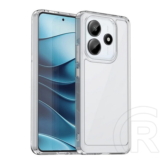 Gigapack Xiaomi Redmi Note 14 4G  szilikon telefonvédő (ütésállóság, átlátszó hátlap) átlátszó