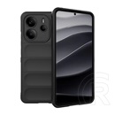 Gigapack Xiaomi Redmi Note 14 4G szilikon telefonvédő (ütésállóság, kameravédő, 3d) fekete