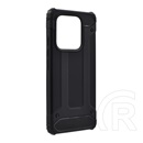 Gigapack Xiaomi Redmi Note 14 5G defender szilikon telefonvédő (ütésállóság, légpárnás sarok, fémhatás) fekete