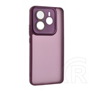 Gigapack Xiaomi Redmi Note 14 5G szilikon telefonvédő (ütésállóság, akril hátlap, kameravédő) lila
