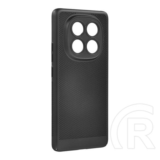 Gigapack Xiaomi Redmi Note 14 Pro 4G műanyag telefonvédő (légáteresztő, lyukacsos, kameravédő) fekete