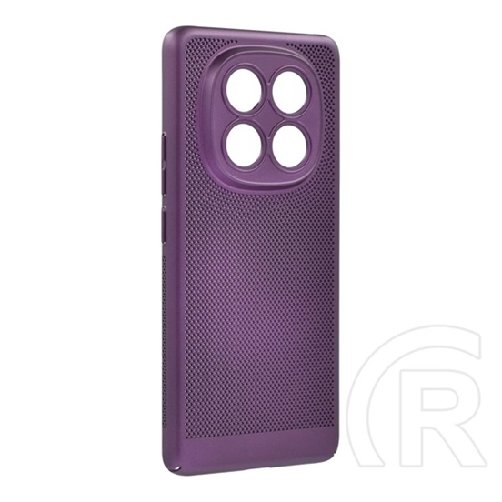 Gigapack Xiaomi Redmi Note 14 Pro 4G műanyag telefonvédő (légáteresztő, lyukacsos, kameravédő) lila