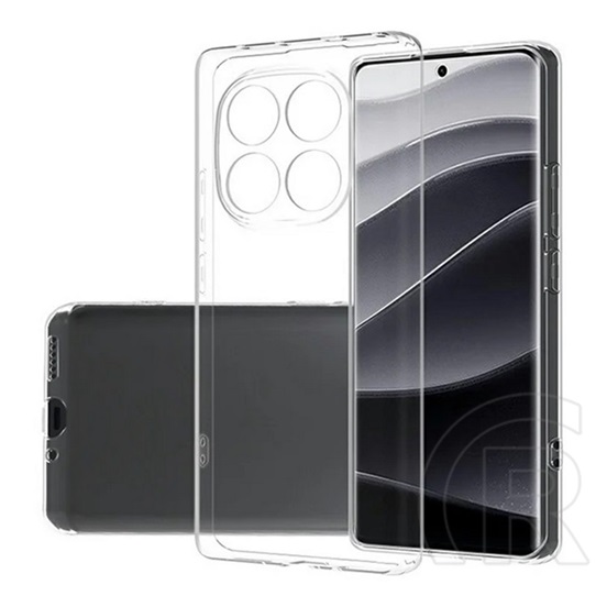 Gigapack Xiaomi Redmi Note 14 Pro 5G szilikon telefonvédő (ultravékony) átlátszó