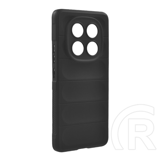 Gigapack Xiaomi Redmi Note 14 Pro 5G szilikon telefonvédő (ütésállóság, kameravédő, 3d) fekete