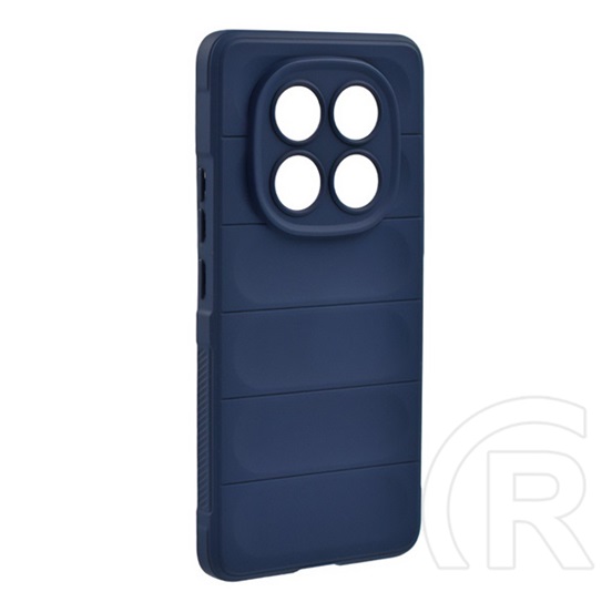 Gigapack Xiaomi Redmi Note 14 Pro 5G szilikon telefonvédő (ütésállóság, kameravédő, 3d) sötétkék