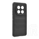 Gigapack Xiaomi Redmi Note 14 Pro 5G szilikon telefonvédő (ütésállóság, kameravédő, 3d) sötétszürke