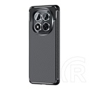 Gigapack Xiaomi Redmi Note 14 Pro 5G szilikon telefonvédő (ütésállóság, légpárnás sarok, karbon minta) fekete