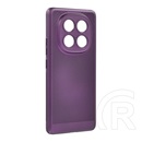 Gigapack Xiaomi Redmi Note 14 Pro Plus 5G műanyag telefonvédő (légáteresztő, lyukacsos, kameravédő) lila