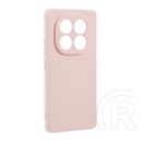 Gigapack Xiaomi Redmi Note 14 Pro Plus 5G szilikon telefonvédő (matt) rózsaszín