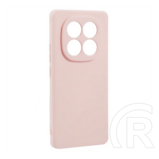 Gigapack Xiaomi Redmi Note 14 Pro Plus 5G szilikon telefonvédő (matt) rózsaszín