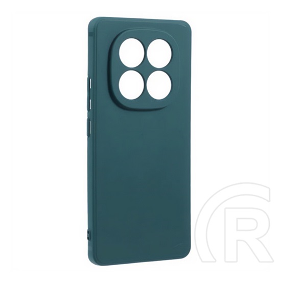 Gigapack Xiaomi Redmi Note 14 Pro Plus 5G szilikon telefonvédő (matt) sötétzöld