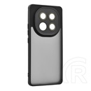 Gigapack Xiaomi Redmi Note 14 Pro Plus 5G szilikon telefonvédő (ütésállóság, akril hátlap, kameravédő) fekete