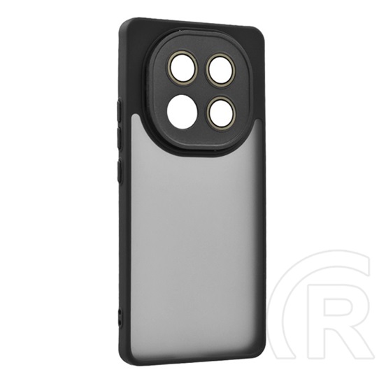 Gigapack Xiaomi Redmi Note 14 Pro Plus 5G szilikon telefonvédő (ütésállóság, akril hátlap, kameravédő) fekete