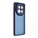 Gigapack Xiaomi Redmi Note 14 Pro Plus 5G szilikon telefonvédő (ütésállóság, akril hátlap, kameravédő) sötétkék