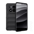Gigapack Xiaomi Redmi Note 14 Pro Plus 5G szilikon telefonvédő (ütésállóság, kameravédő, 3d) fekete