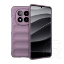 Gigapack Xiaomi Redmi Note 14 Pro Plus 5G szilikon telefonvédő (ütésállóság, kameravédő, 3d) lila