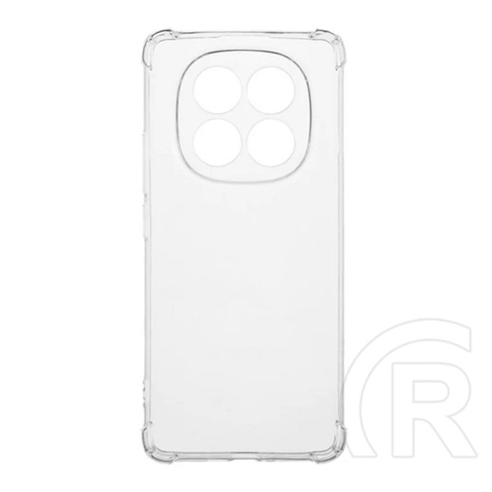 Gigapack Xiaomi Redmi Note 14 Pro Plus 5G szilikon telefonvédő (ütésállóság, légpárnás sarok) átlátszó