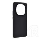 Gigapack Xiaomi Redmi Note 14 Pro Plus 5G szilikon telefonvédő (ütésállóság, légpárnás sarok, karbon minta) fekete