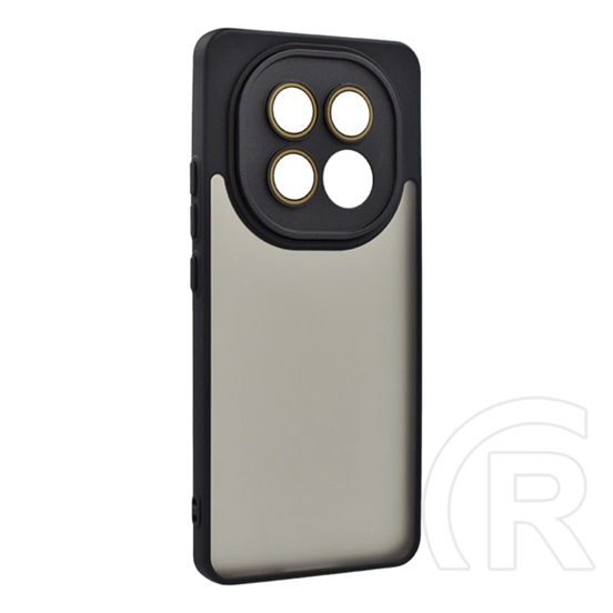 Gigapack Xiaomi Redmi Note 15 4G  szilikon telefonvédő (ütésállóság, akril hátlap, kameravédő) fekete