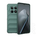 Gigapack Xiaomi Redmi Note 15 4G szilikon telefonvédő (ütésállóság, kameravédő, 3d) sötétzöld
