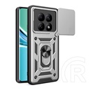 Gigapack Xiaomi Redmi Note 15 5G defender szilikon telefonvédő (ütésállóság, tartógyűrű, kameravédő) ezüst