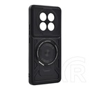 Gigapack Xiaomi Redmi Note 15 5G defender szilikon telefonvédő (ütésállóság, tartógyűrű, mágneses) fekete