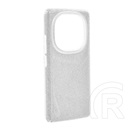 Gigapack Xiaomi Redmi Note 15 5G szilikon telefonvédő (műanyag belső, csillogó hátlap) ezüst