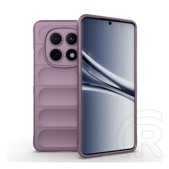 Gigapack Xiaomi Redmi Note 15 5G szilikon telefonvédő (ütésállóság, kameravédő, 3d) lila