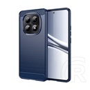Gigapack Xiaomi Redmi Note 15 5G szilikon védő (ütésállóság, légpárnás sarok, szálcsiszolt, karbon minta) sötétkék