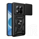 Gigapack Xiaomi Redmi Note 15 Pro 5G defender szilikon telefonvédő (ütésállóság, tartógyűrű, kameravédő) fekete