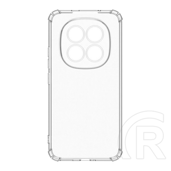Gigapack Xiaomi Redmi Note 15 Pro 5G szilikon telefonvédő (ütésállóság, légpárnás sarok) átlátszó