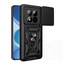 Gigapack Xiaomi Redmi Note 15 Pro Plus 5G defender szilikon telefonvédő (ütésállóság, tartógyűrű, kameravédő) fekete