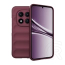 Gigapack Xiaomi Redmi Note 15 Pro Plus 5G szilikon telefonvédő (ütésállóság, kameravédő, 3d) bordó