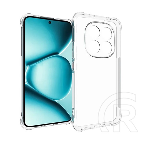 Gigapack Xiaomi Redmi Note 15 Pro Plus 5G szilikon telefonvédő (ütésállóság, légpárnás sarok) átlátszó