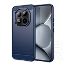 Gigapack Xiaomi Redmi Note 15 Pro Plus 5G szilikon (ütésállóság, légpárnás sarok, szálcsiszolt, karbon minta) sötétkék