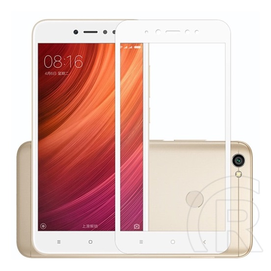 Gigapack Xiaomi Redmi Note 5A Képernyővédő üveg (5D hybrid full glue, íves, teljes felületén tapad, karcálló, 0.2 mm, 9H