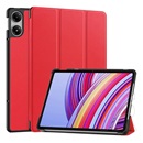Gigapack Xiaomi Redmi Pad Pro tok álló, bőr hatású (aktív flip, oldalra nyíló, trifold, asztali tartó) piros