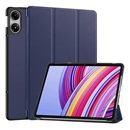 Gigapack Xiaomi Redmi Pad Pro tok álló, bőr hatású (aktív flip, oldalra nyíló, trifold, asztali tartó) sötétkék