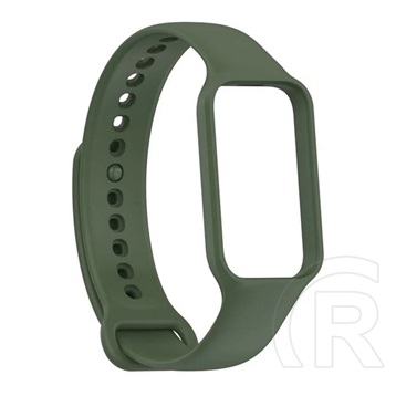 Gigapack Xiaomi Redmi Smart Band 2  pótszíj (egyedi méret, szilikon) sötétzöld