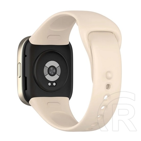 Gigapack Xiaomi Redmi Watch 3 pótszíj (egyedi méret, szilikon) bézs