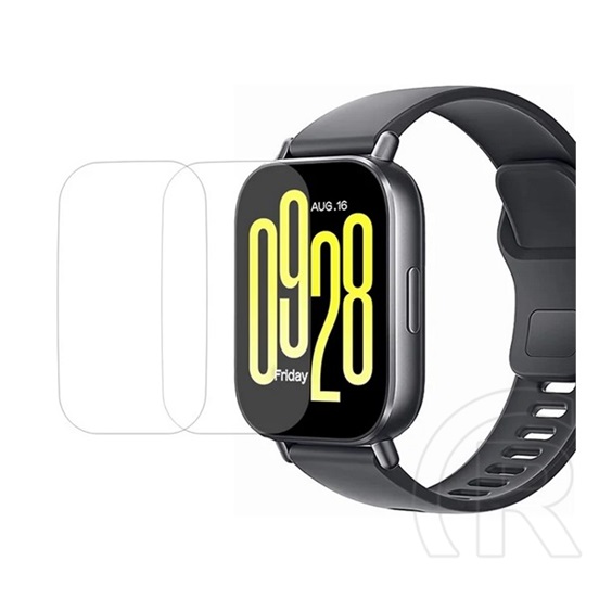 Gigapack Xiaomi Redmi Watch 5 Active kijelzővédő üveg 2db (2.5d, 9h) átlátszó