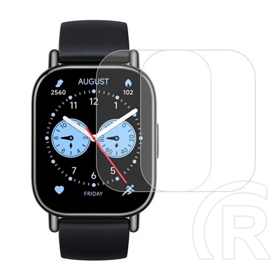 Gigapack Xiaomi Redmi Watch 5 Lite kijelzővédő üveg 2db (2.5d, 9h) átlátszó