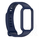 Gigapack Xiaomi Smart Band 9 Active pótszíj (egyedi méret, szilikon, ütésállóság + szilikon keret) sötétkék