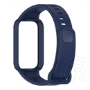 Gigapack Xiaomi Smart Band 9 Active pótszíj (egyedi méret, szilikon, ütésállóság + szilikon keret) sötétkék
