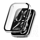 Gigapack Xiaomi Smart Band 9 Pro műanyag keret (bumper, ütésállóság + kijelzővédő üveg) átlátszó