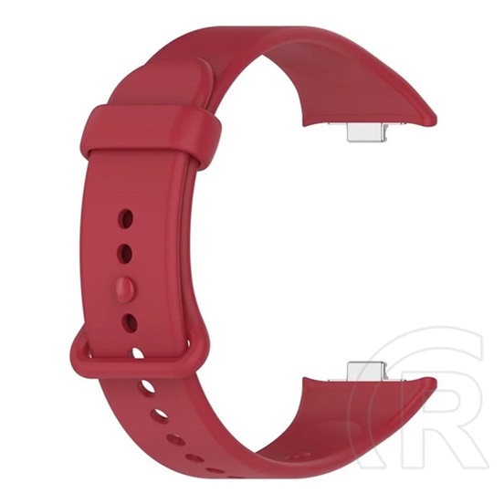 Gigapack Xiaomi Smart Band 9 Pro pótszíj (egyedi méret, szilikon) piros