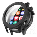 Gigapack Xiaomi Watch S4 műanyag keret (bumper, ütésállóság + kijelzővédő üveg) fekete