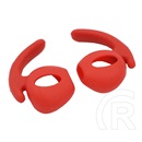 Gigapack bluetooth fülhallgató fülgumi (1 pár, szárnyas) piros Apple airpods / airpods 2